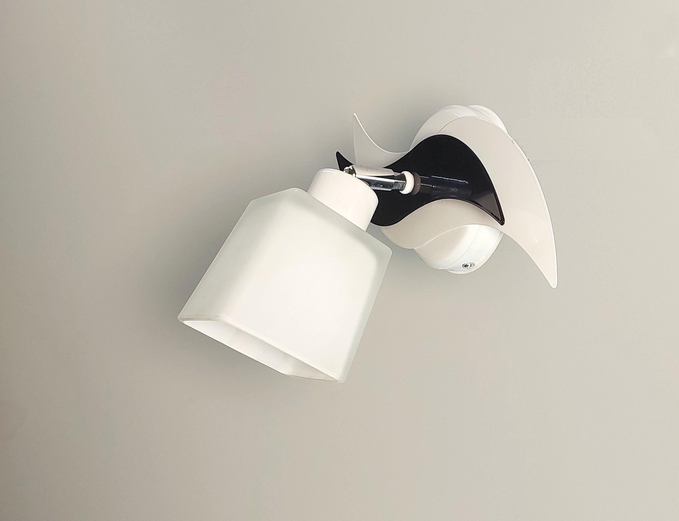 Бра настенный Бриз поворотный металлический Белый/Черный - фото 2 Бра настенный Бриз поворотный металлический Белый/Черный - фото 2
