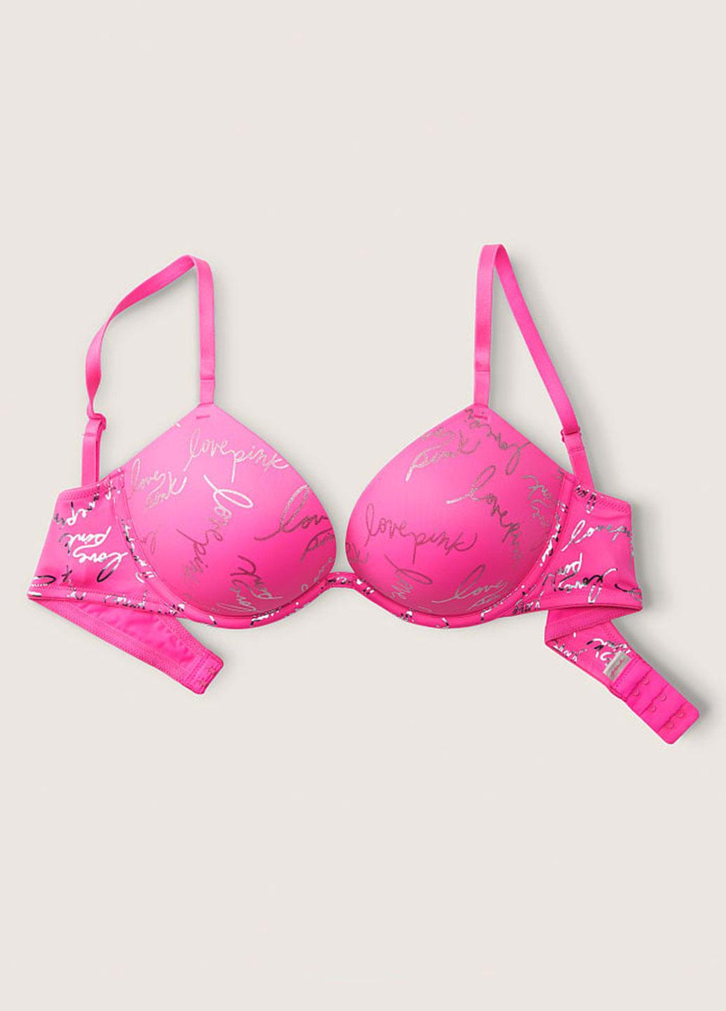 Бюстгальтер Victoria's Secret 34A Рожевий (70400297462QCM34A) - фото 4