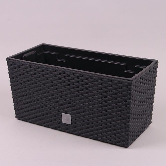 Горшок цветочный Prosperplast Rato Case 40 см Антрацит (DRC400-S433)