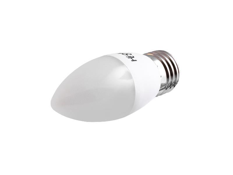 Світлодіодна лампа C37 6Вт E27 свічка 4000K 220В