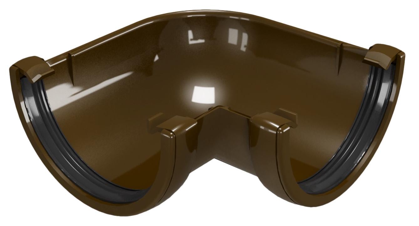 Угол желоба 90° DEVOREX Classic 120 Коричневый (11652912)