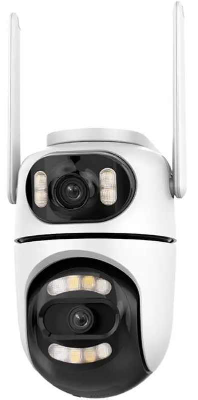 Камера видеонаблюдения IP Wi-Fi Q2 2 независимых объектива 4MPx+4MPx (ACSee APP)