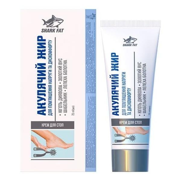 Крем Фитобиотехнологии Акульий жир пятковая шпора 75 мл