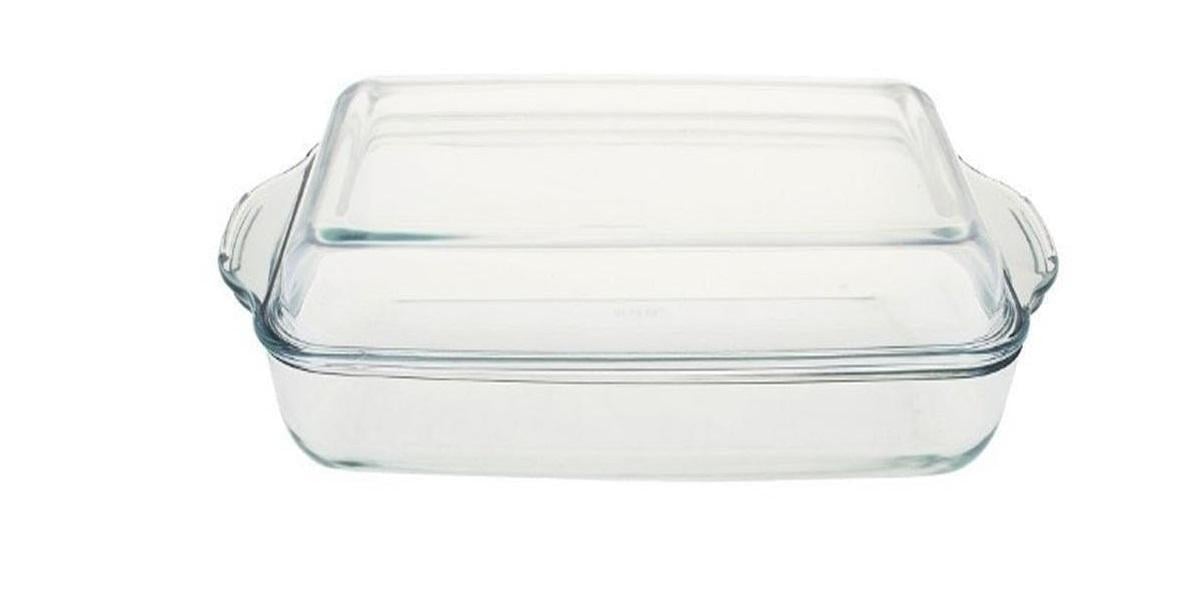 Деко скляне A-Plus прямокутне 1,4 л (4010)