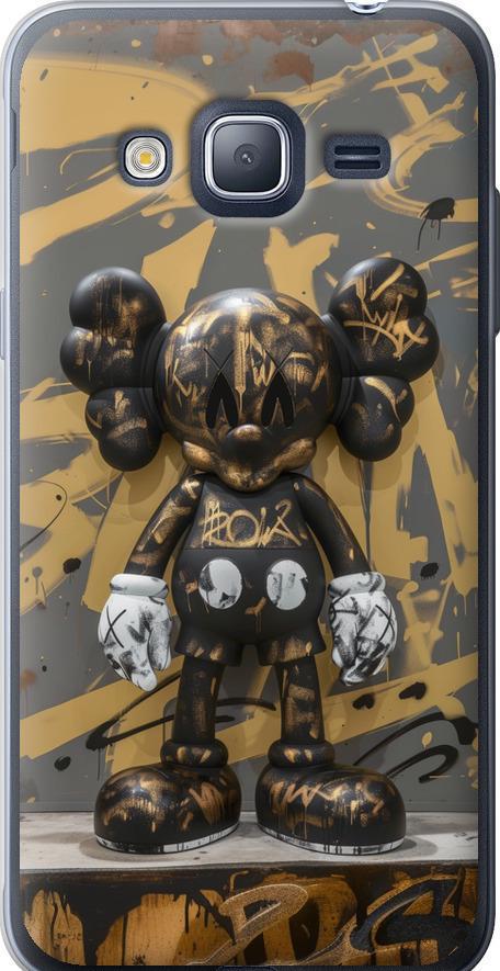 Чехол на Samsung Galaxy J3 Duos (2016) J320H Bronze kaws (6097t-265-42517)