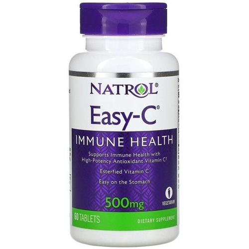 Вітамін C Natrol Easy-C 500 мг 60 Tabs - фото 1