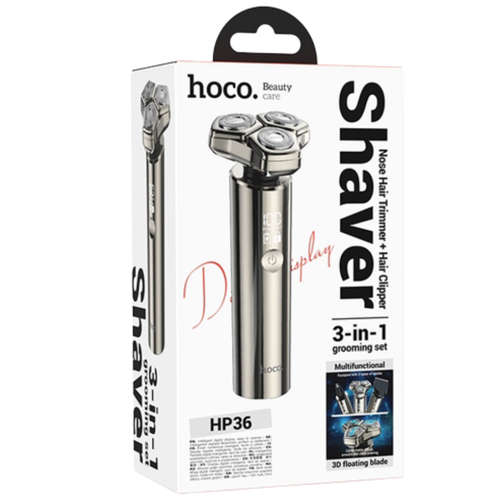 Електробритва-тример Hoco HP 3в1 на акумуляторі (HP36) Електробритва-тример Hoco HP 3в1 на акумуляторі (HP36)