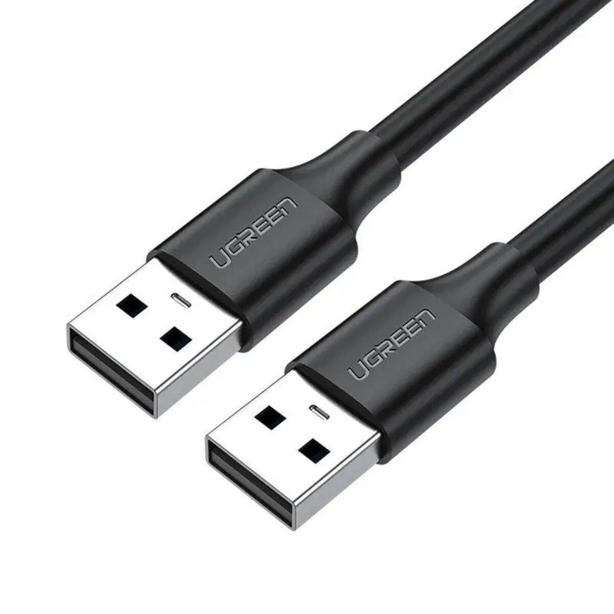 Кабель UGREEN US102 USB-A 2.0 2 м Black (UGR-10311)