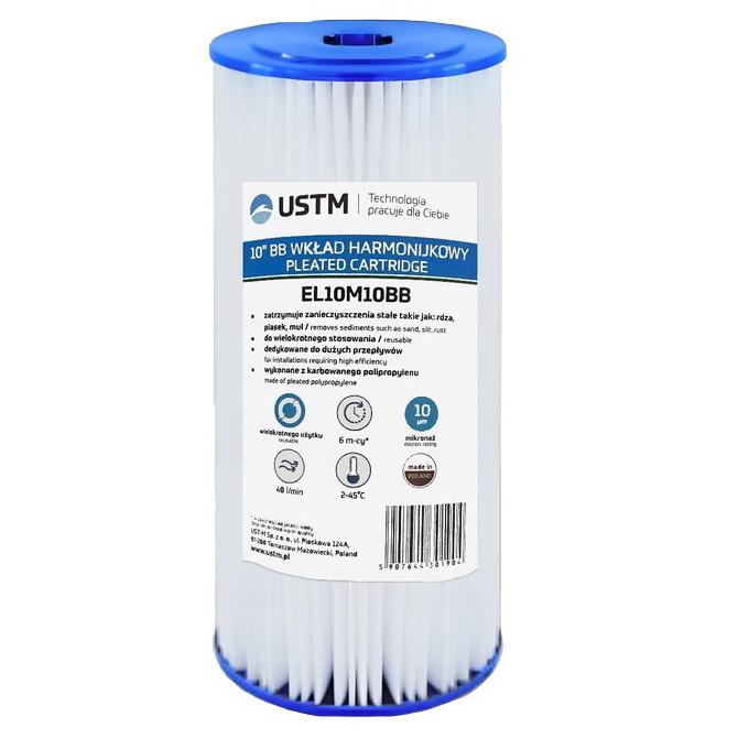 Картридж механический USTM BigBlue 10" 4,5"х10" 114х254 мм (EL10M10BB)
