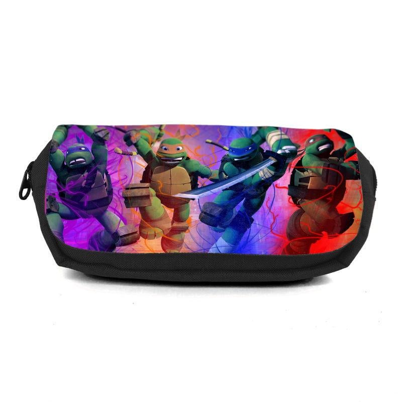 Пенал школьный Ракушки Ниндзя Ninja Turtles TMNT-0017 Черный (1529788985)