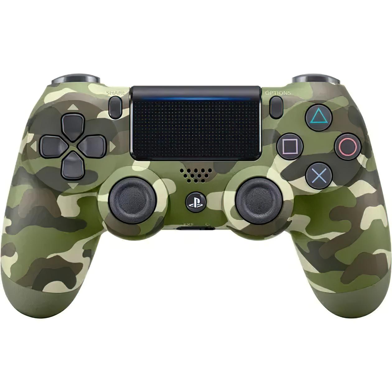 Джойстик бездротовий Dualshock 4 для PlayStation/PC Camouflage Green (JMX 9083)