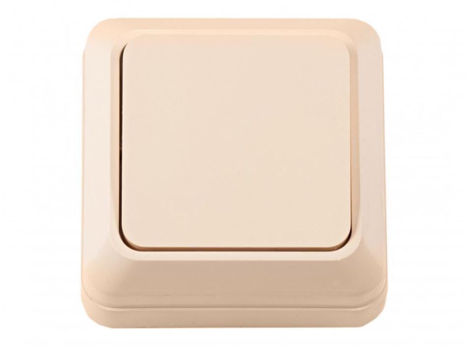 Вимикач зовнішній Luxel Opera Кремовий (2302)