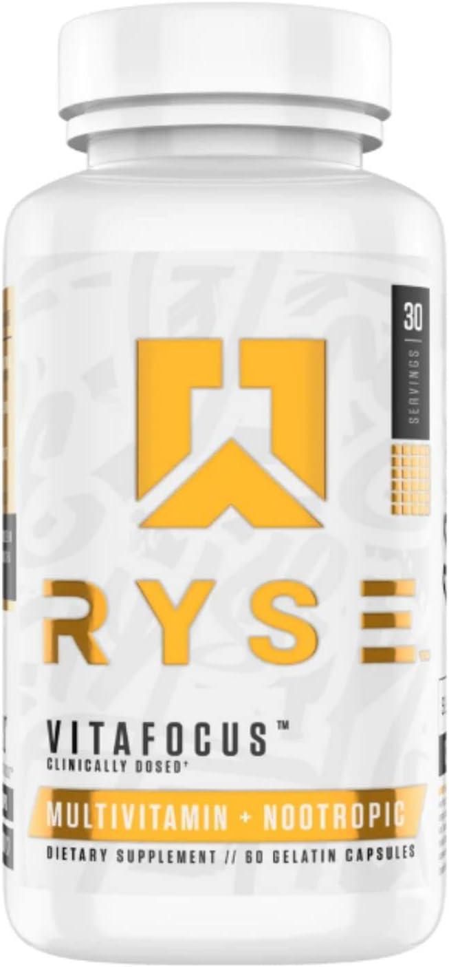 Мультивитамины Ryse Supps Vitafocus Multivitamin Nootropic 60 gelatin capsules Мультивитамины Ryse Supps Vitafocus Multivitamin Nootropic 60 gelatin capsules