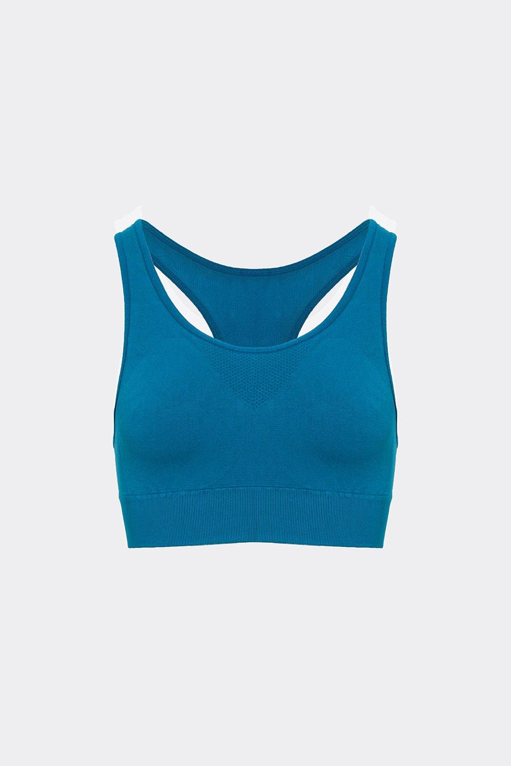Топ женский бесшовный Giulia FLEX TOP FREE XXS/XS Blue-lyons blue