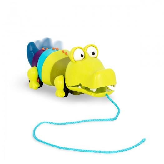 Игрушка-каталка Крокодил Клац-Клаус на веревочке (BX1674Z-ks) - фото 3