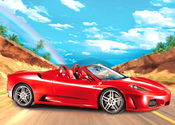 Фотошпалери на паперовій основі Ніка Феррарі 140х196 см (2000000453842)