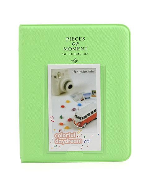 Фотоальбом міні Fujifilm Instax Mini/Liplay/Link/SHARE SP-1,SP-2/Xiaomi Mi Photo Printer/Polaroid 300/Z2300 на 64 фото Салатовий (700111)