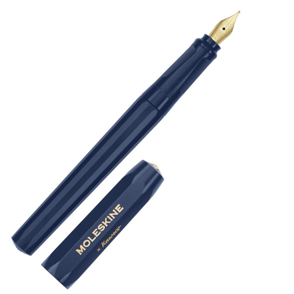 Подарочная ручка перьевая Moleskine x Kaweco Синий (175418)