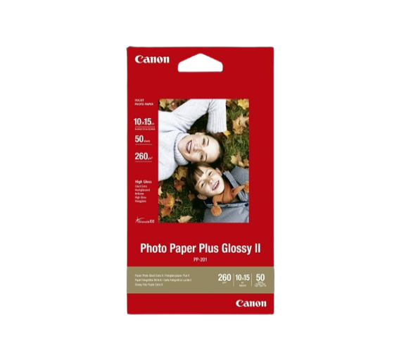 Фотопапір Canon PP-201 для друку глянцевий 260 г/м2 10х15 см 50 арк. (36274053) Фотопапір Canon PP-201 для друку глянцевий 260 г/м2 10х15 см 50 арк. (36274053)
