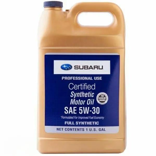 Моторное масло Subaru Synthetic Motor Oil 5W-30 3,785 л (SOA427V1415)