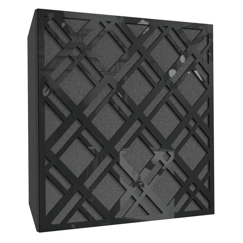 Акустическая панель Ecosound Grille Plastic 50х50 см 73 мм Черный (1235)