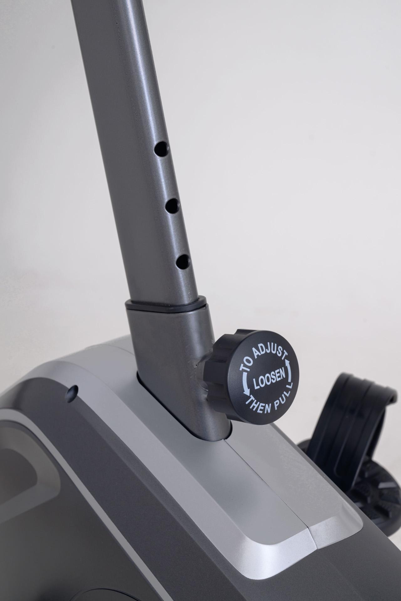 Велотренажер Toorx Upright Bike LCD-дисплей до 110 кг (931444) - фото 6