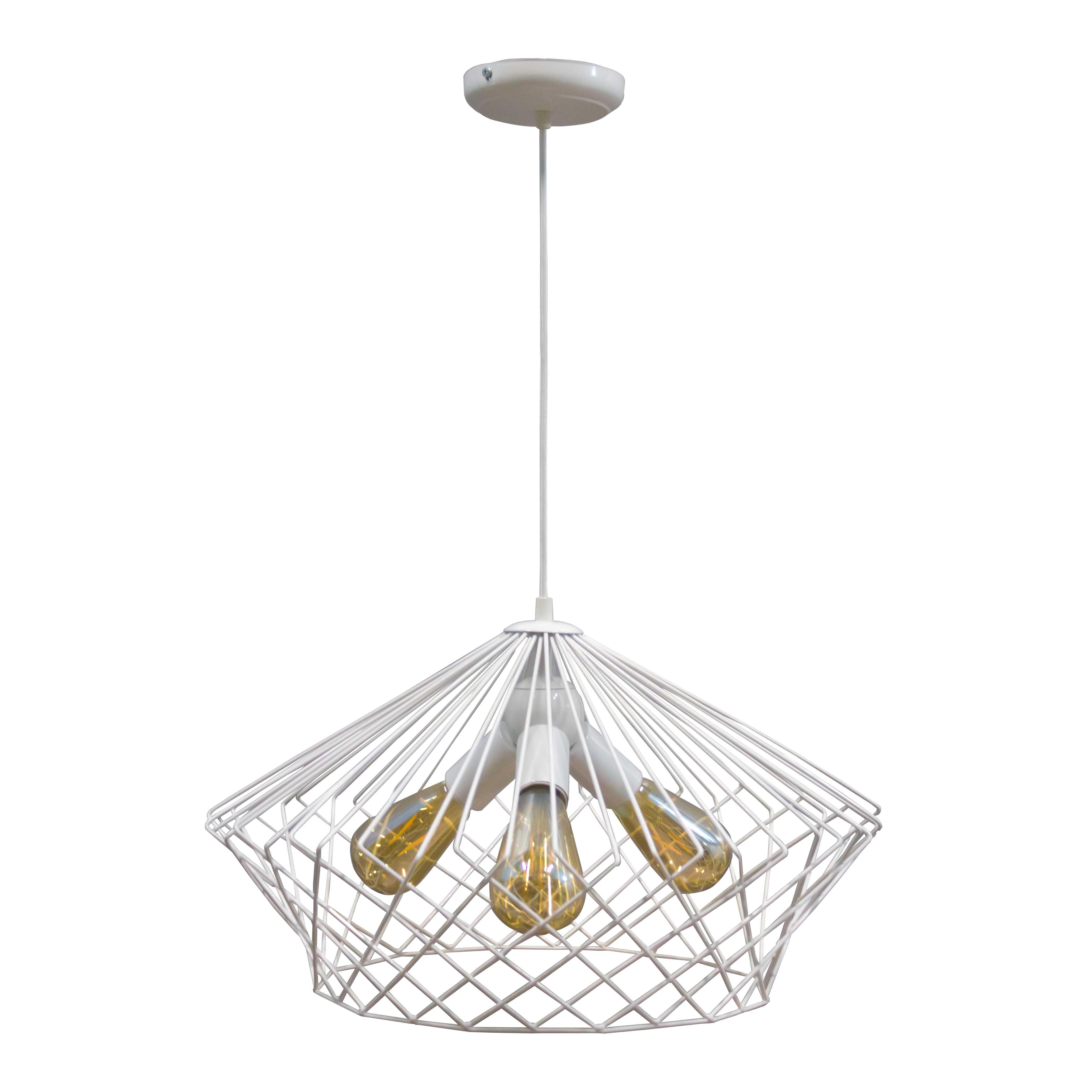 Светильник подвесной MSK ELECTRIC Camelia NL 3429-3 W в стиле лофт