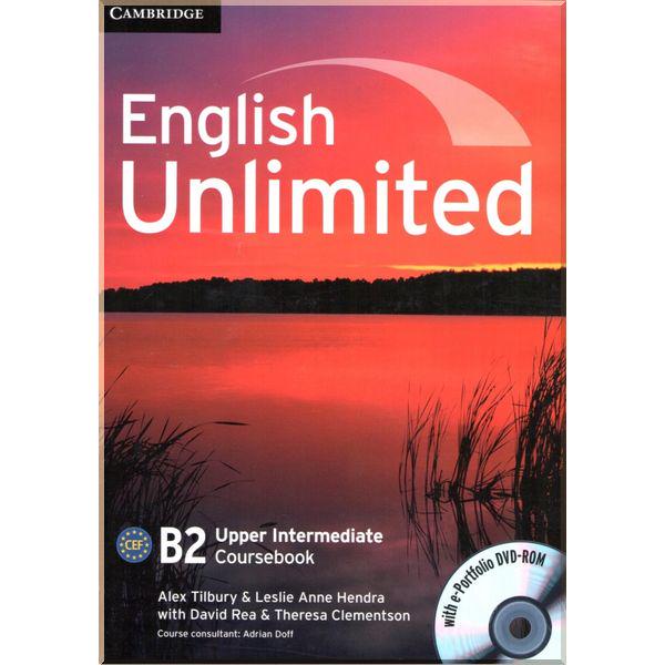 Книга David Rea/Alex Tilbury "English Unlimited Upper-Intermediate Coursebook with e-Portfolio DVD-ROM" (ISBN:9780521739917)