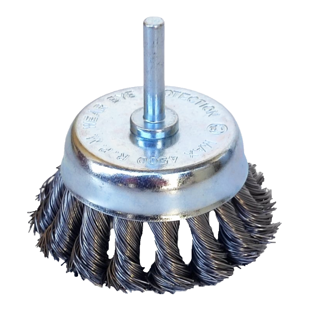 Щетка для дрели Grad 75 мм чашка крученая (53773)