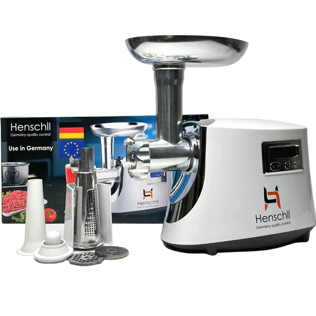 ᐉ Электрическая мясорубка с функцией соковыжималки Henschll HS-0035 ...