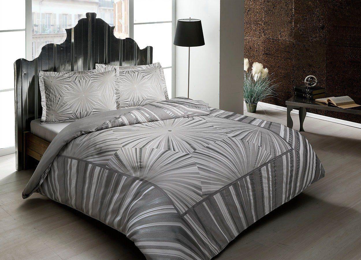 Постельное белье TAC Venus gri v02 семейное Серый (svt-2000022277440)