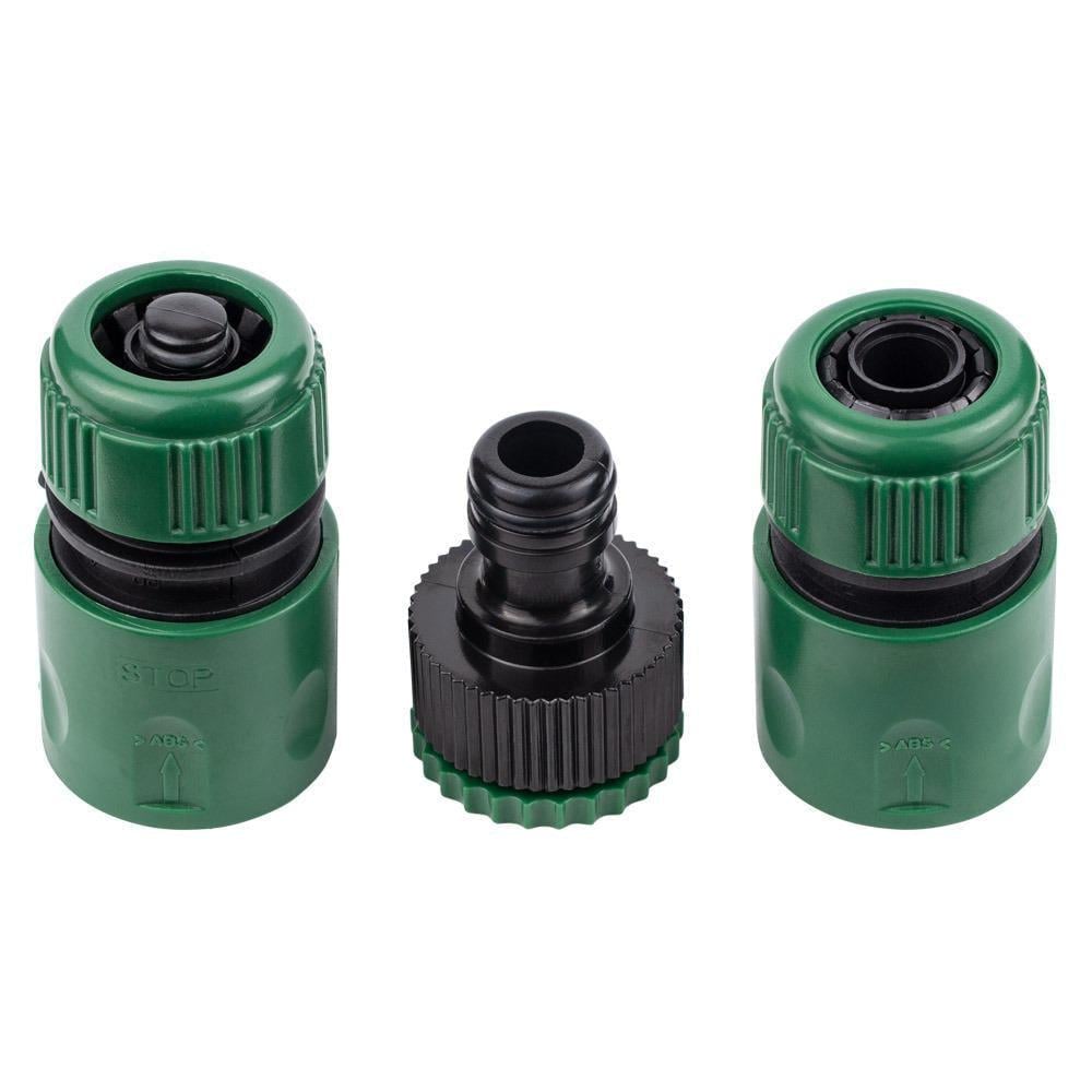 Набор коннекторов Grad ABS 1/2" адаптер с внутренней резьбой 1/2"x3/4" для шланга 1/2" (5016155) - фото 1 Набор коннекторов Grad ABS 1/2" адаптер с внутренней резьбой 1/2"x3/4" для шланга 1/2" (5016155) - фото 1