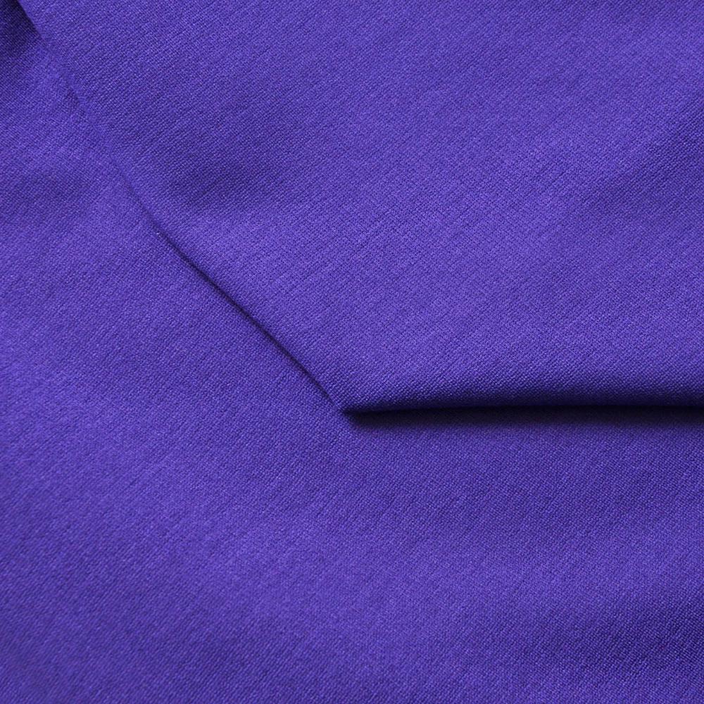 Ткань трикотаж Прага V-59 525 гр/м2 Темный фиолет (11922)