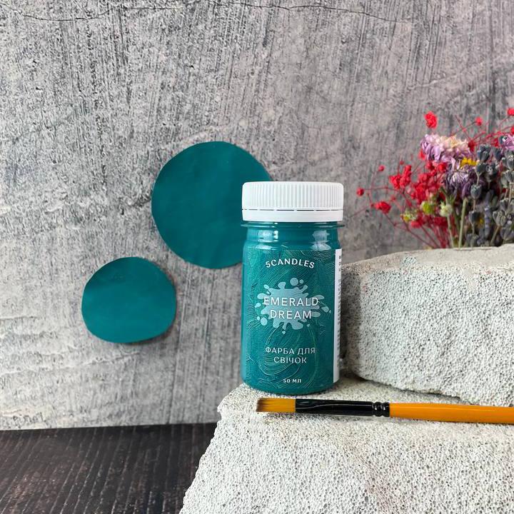Краска для свечей Изумрудная мечта (1586)