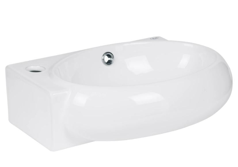 Раковина Qtap Leo без донного клапана (QT11115011LWN) - фото 4