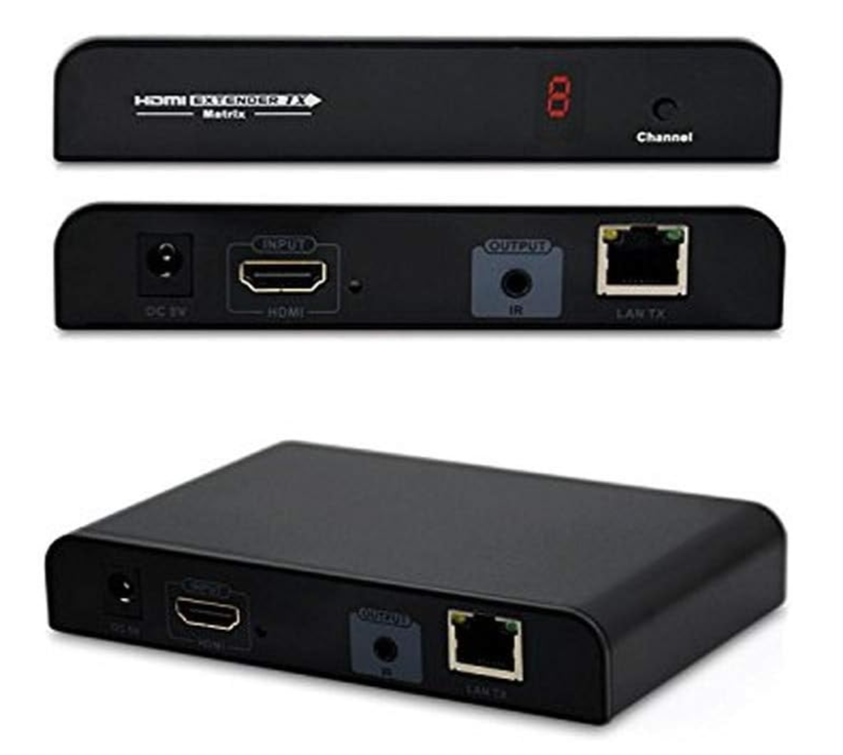 Удлинитель сигнала HDMI и ИК-управления по одному кабелю витая-пара СAT5 на расстояние до 120 м (LKV373IR) - фото 5 Удлинитель сигнала HDMI и ИК-управления по одному кабелю витая-пара СAT5 на расстояние до 120 м (LKV373IR) - фото 5