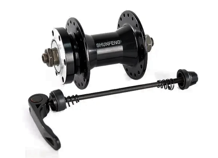 Втулка передняя SHUNFENG SF-A210F под диск на промподшипниках Черный (121212)