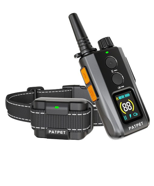 Ошейник для дрессировки собак PatPet 643 с пультом/водонепроницаемый Ошейник для дрессировки собак PatPet 643 с пультом/водонепроницаемый