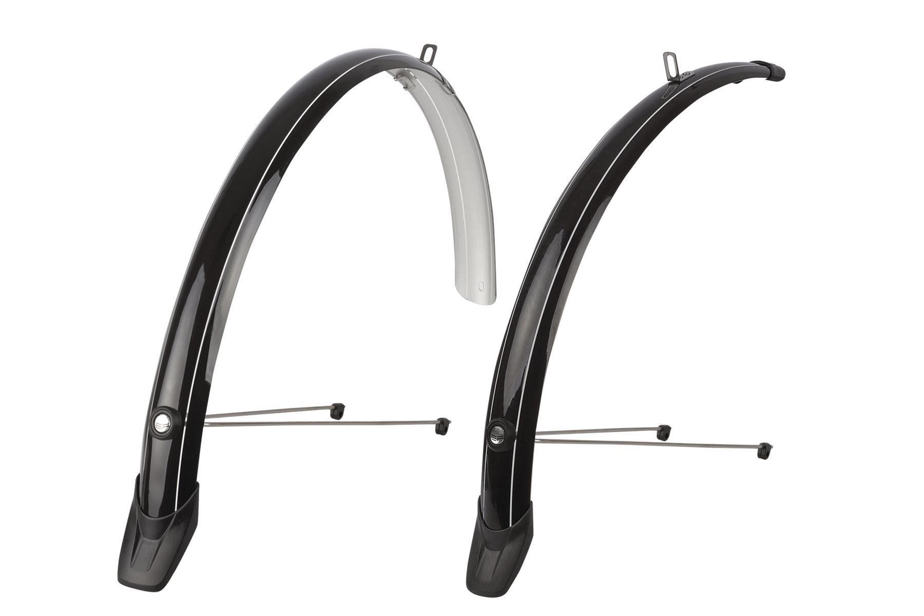 Крылья для велосипеда POLISPORT Towny 28" CITY/TRECKING 51 мм Черный (8628200001)