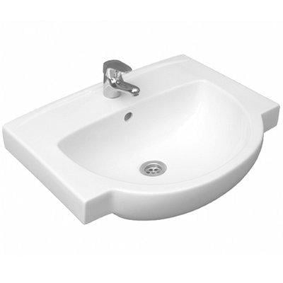 Умывальник Kolo Freja 65 без смесителя Белый (SW-55529)