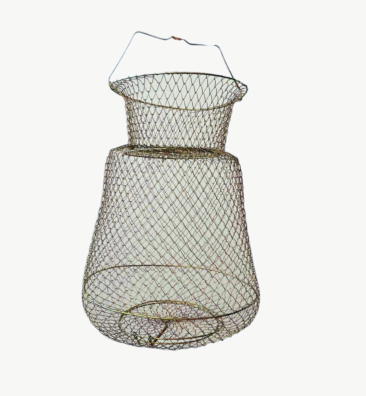 Садок металлический рыболовный d 30 см