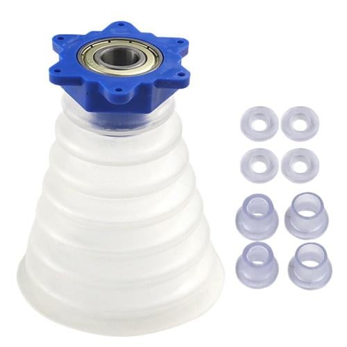 Насадка пылесборник для сверл 5-12 мм пылеуловитель для дрели перфоратора силикон (927167)