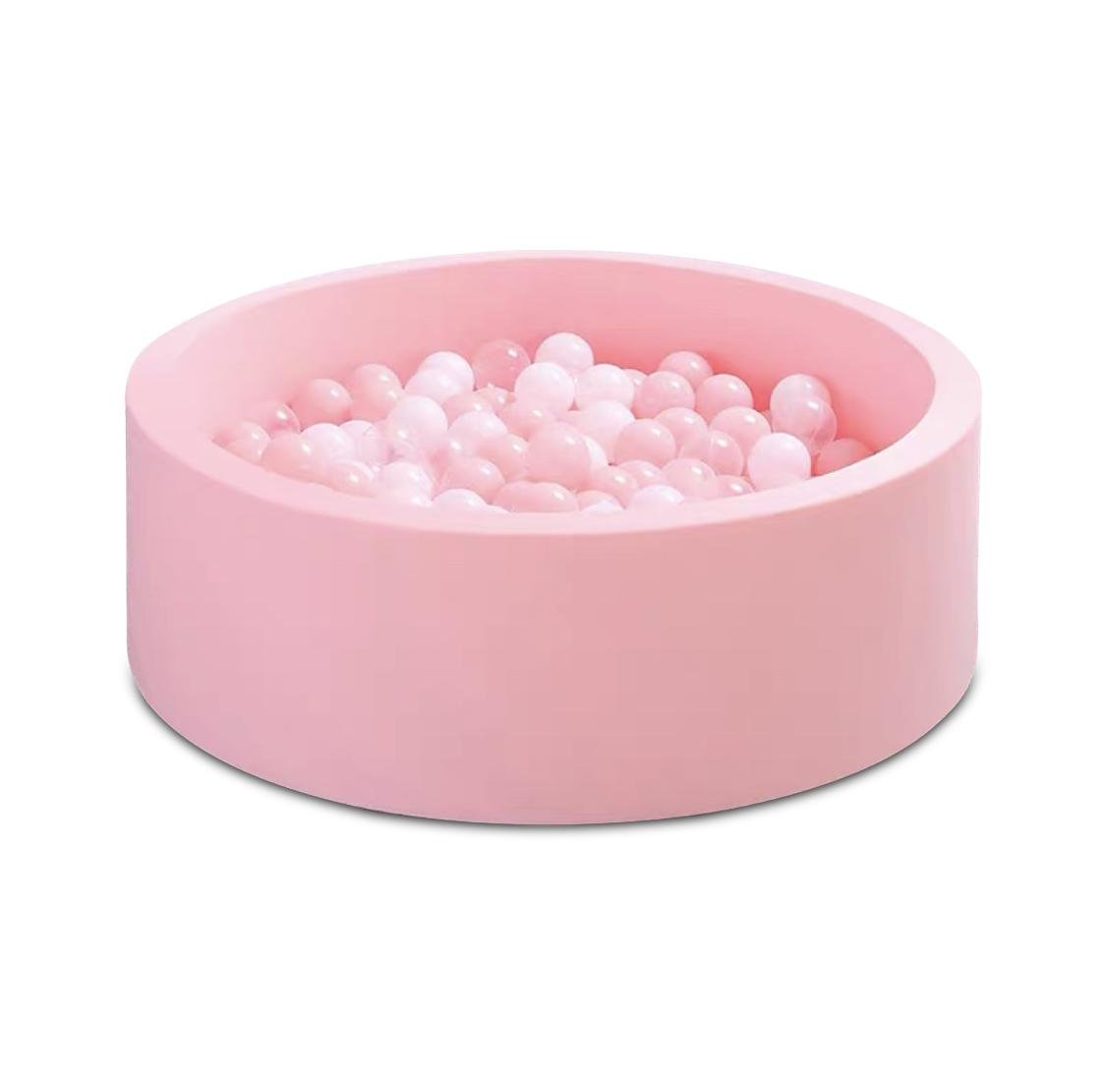 Детский сухой бассейн с шариками 150 шт. Пудровый (30953987)