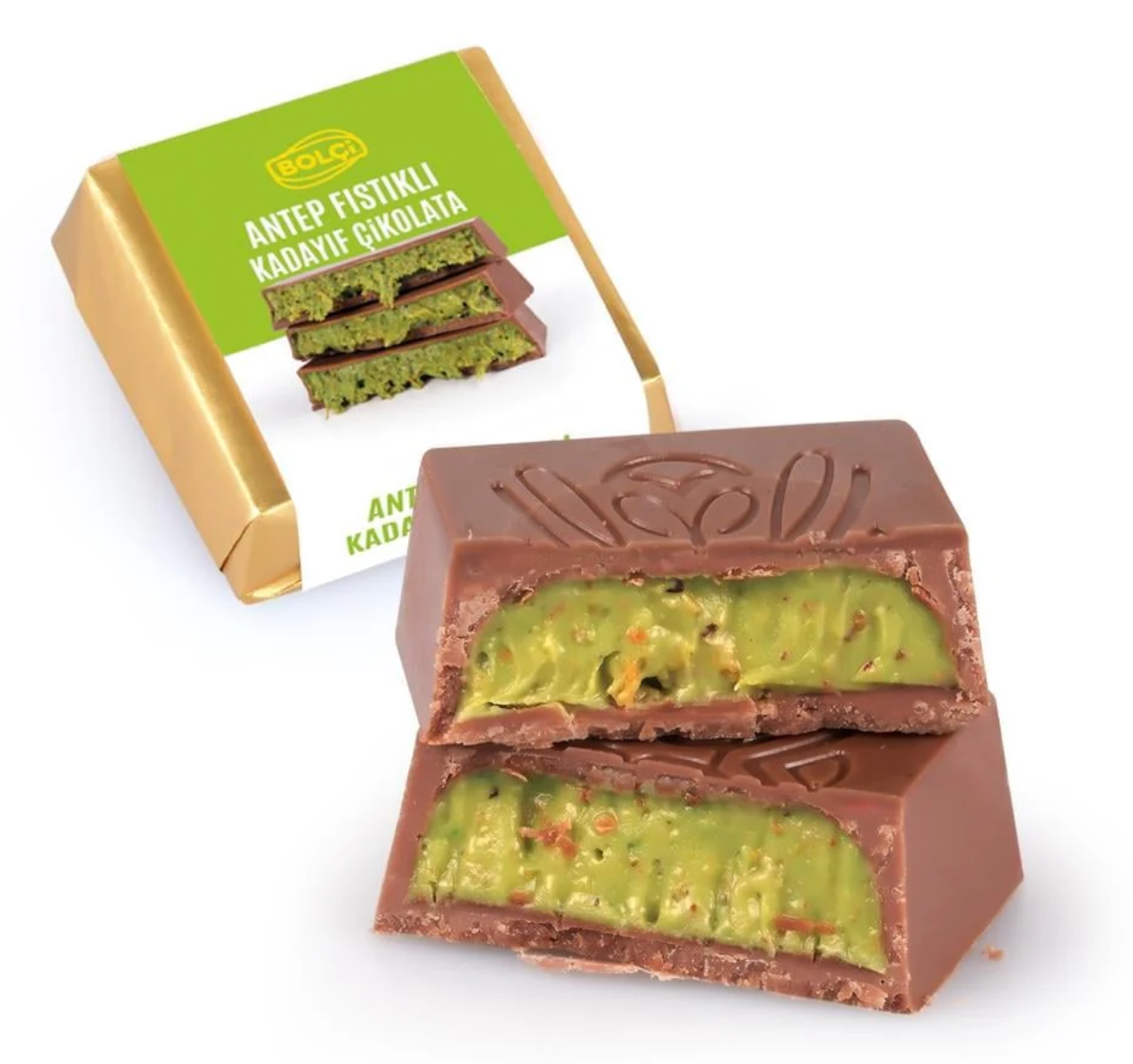 Шоколад дубайський Bolci Dubai Chocolate Milk Peanut Kadayif Filled 16 г (2507851582)
