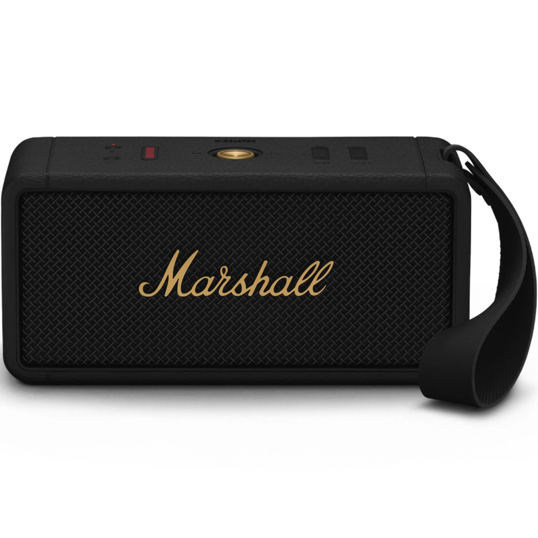 Портативная колонка Marshall Middleton Portable Stereo Loudspeaker Black and Brass