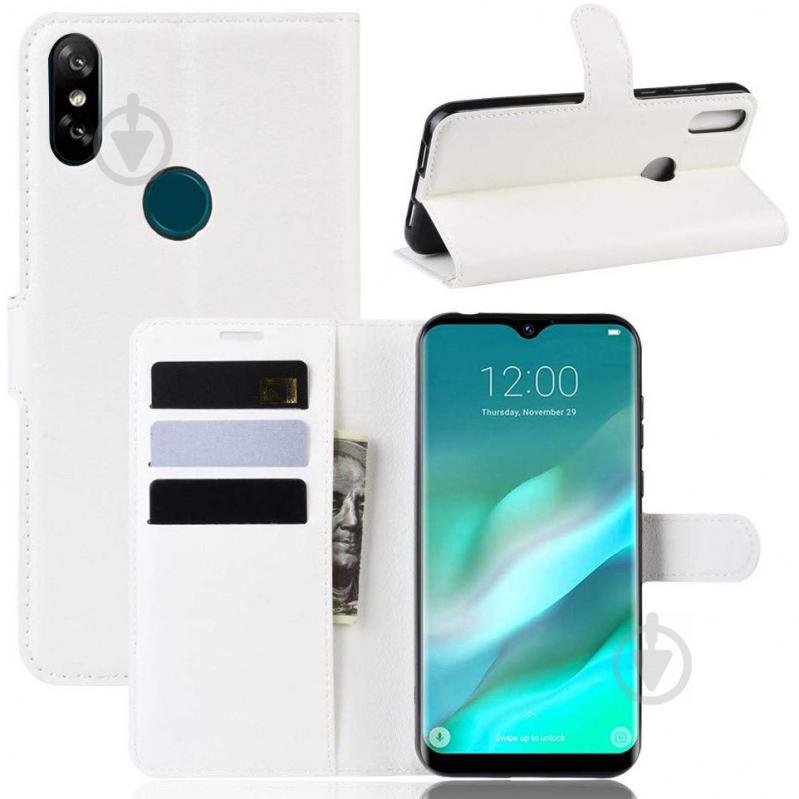 Чохол-книжка Litchie Wallet для Doogee Y8 White (hub_sajF07094) - фото 2