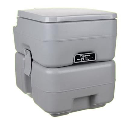 Туалет кемпинговый портативный Trizand 24498 до 150 кг