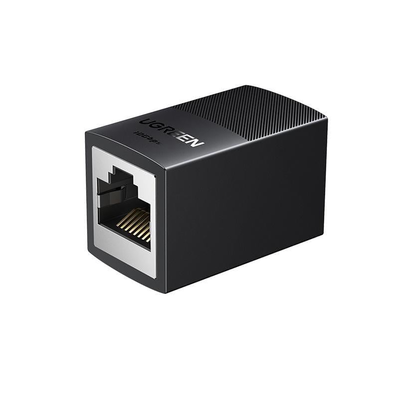 З'єднувач RJ45 UGREEN NW326 10 Гбіт/с екранований Чорний (55359)