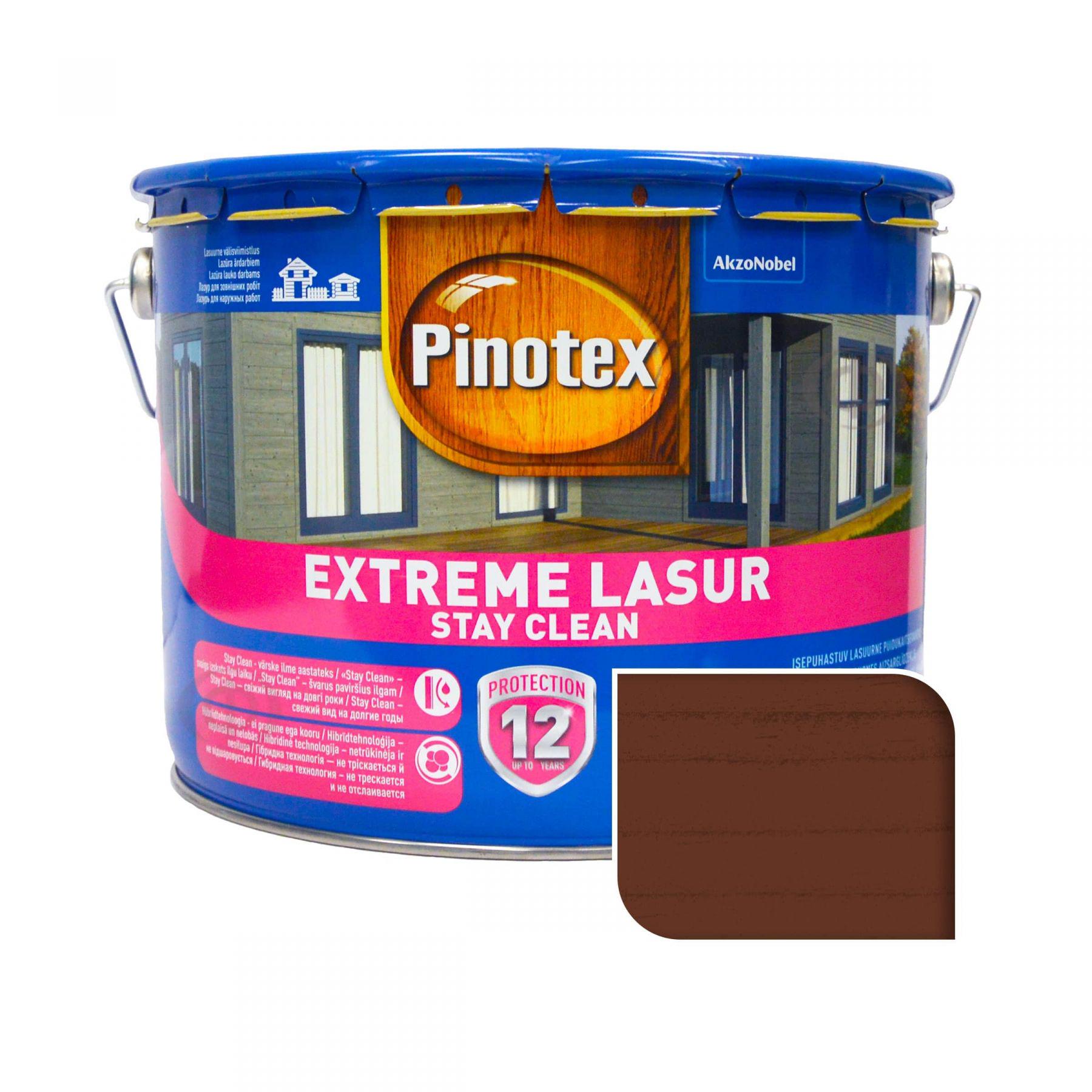 Средство деревозащитное Pinotex Extreme Lasur Тиковое дерево 10 л (5308756)