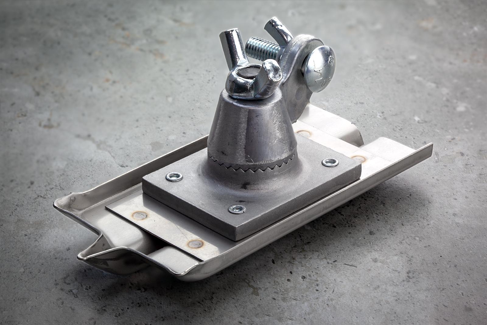 Шворезник для бетона Marshalltown под удлинитель нержавеющая сталь 152х76 мм (14155) - фото 5